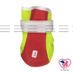 کفش تمام چرمی چسبی سایز 2 مدل دورنگ Red Yellow